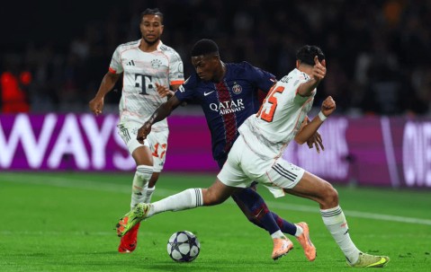 欧冠悲喜夜：阿森纳3-0十连胜 利物浦1-0皇马 巴黎1-2不敌10人拜仁